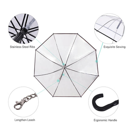 Transparent Pet Umbrella