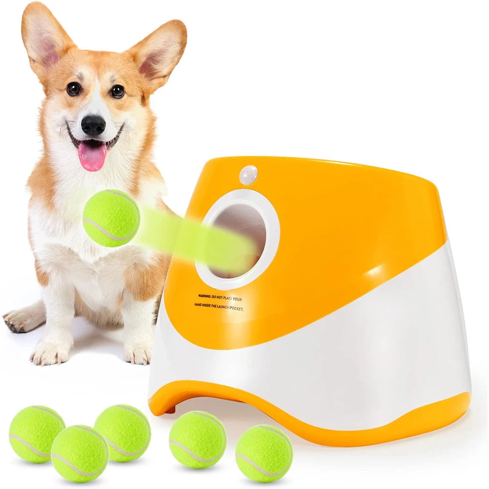 Automatic Dog Ball Launcher Toy