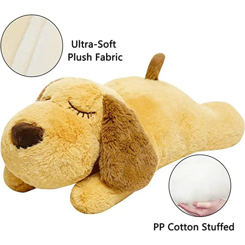 Dog Heartbeat Interactive Plush Toy