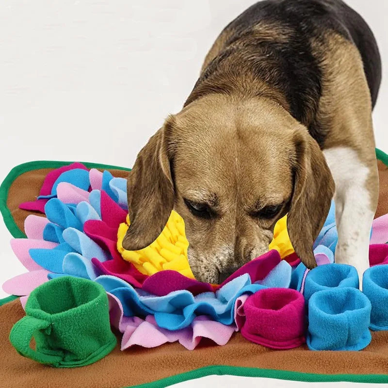 Dog Sniffing Slow Feeding Mat