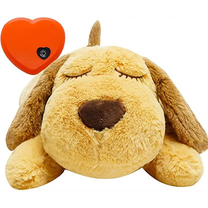 Dog Heartbeat Interactive Plush Toy