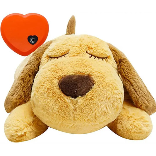 Dog Heartbeat Interactive Plush Toy