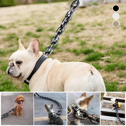 Dog Thick Plastic Traction Rope Leash