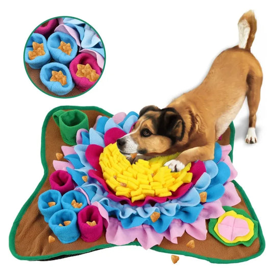 Dog Sniffing Slow Feeding Mat