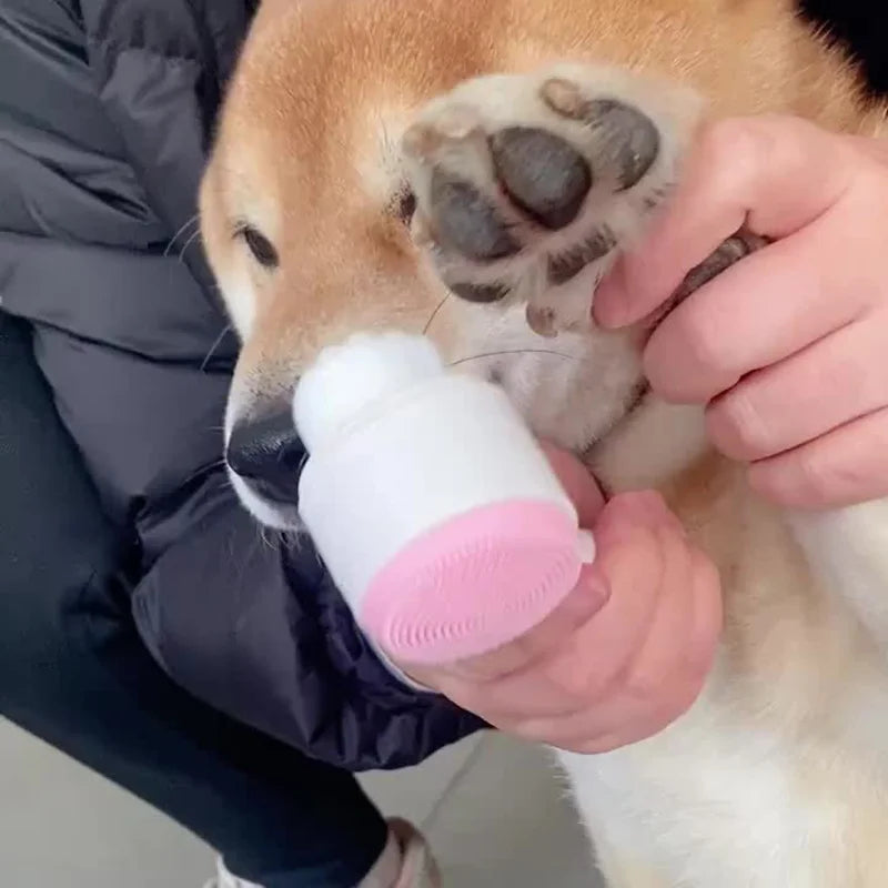 Pet Paw Cleaning Brush